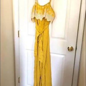Yellow jumpsuit